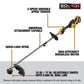 DEWALT DCST972X1 FLEXVOLT 60-Volt MAX Lithium- Ion Electric Cordless Attachment Capable String Trimmer