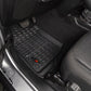 Rugged Ridge Floor Liner Front/Rear/Cargo Black 18-21 Jeep Wrangler JL 4 Dr (Excl. 4XE Models)-Clearance