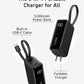 Anker Power Bank (30W, Fusion, Built-In USB-C Cable)