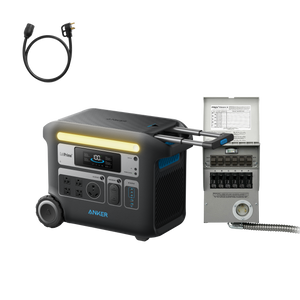 Anker SOLIX <b>F2000</b> + Home Backup Kit (Transfer Switch + Cable)