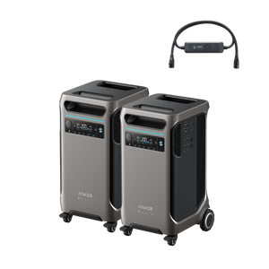 2× Anker SOLIX F3800 + Double Power Hub - NEW