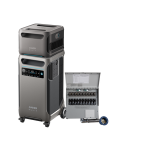 Anker SOLIX <b>F3800</b> + Expansion Battery + Home Backup Kit (Transfer Switch + Cable)