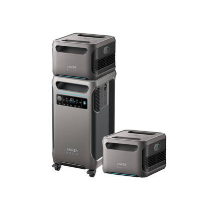 Anker SOLIX F3800 + 2× Expansion Battery
