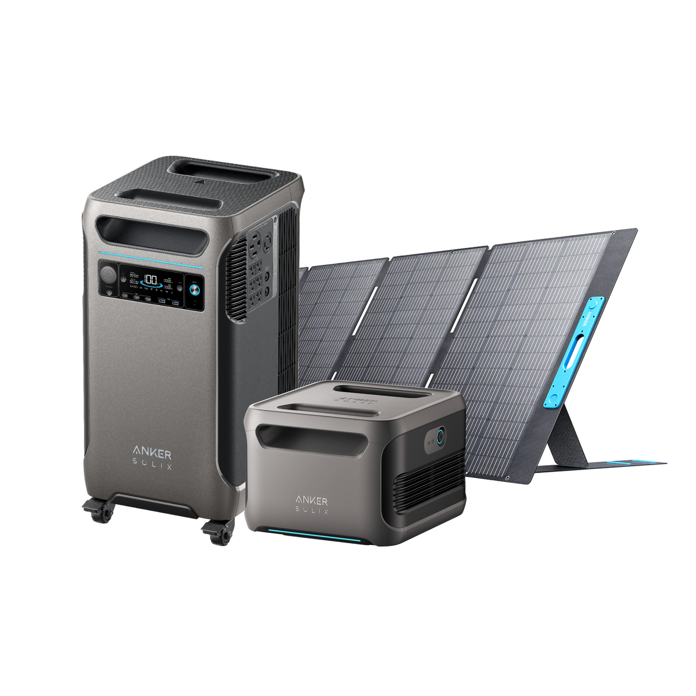 Anker SOLIX <b>F3800</b> + Expansion Battery + 400W Solar Panel