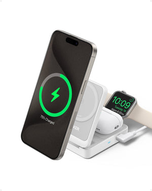 Anker MagGo Wireless Charging Station (Foldable 3-in-1) & Anker MagGo Wireless Charging Station (3-in-1 Stand)