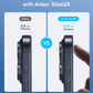 Anker Easy Fit Screen Protector Kit (ShieldX Glass, HD, 2-Pack) BOA