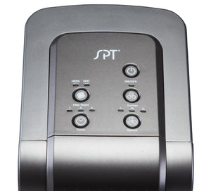 SPT - AC-2062G: Tower HEPA/VOC Air Cleaner with Ionizer