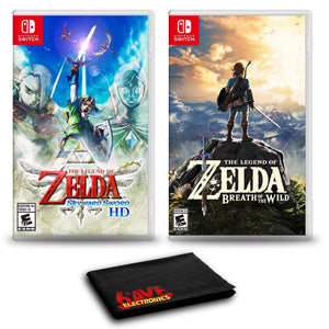 The Legend of Zelda: Skyward Sword HD and The Legend of Zelda: Breath of the Wild - Two Game Bundle For Nintendo Switch Nintendo