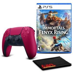 PlayStation 5 DualSense Wireless Controller Bundle with Immortals Fenyx Rising PlayStation