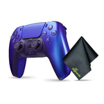 Sony PS5 DualSense Wireless Controller - Chroma Indigo + Cleaning Cloth PlayStation