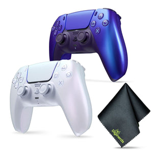 Sony PS5 DualSense Wireless Controller - Chroma Pearl + Chroma Indigo PlayStation