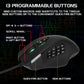 Enhance Theorem 2 MMO Gaming Mouse — 13‑Button, 4000 DPI, Black