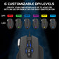Enhance Theorem 2 MMO Gaming Mouse — 13‑Button, 4000 DPI, Black