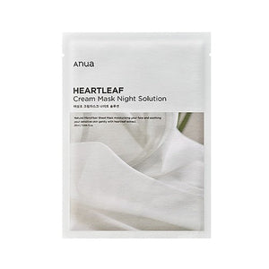 Anua Heartleaf Cream Mask Night Solution