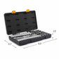 GearWrench 80550 57 Pc. 3/8" Drive 6 Point Standard & Deep SAE/Metric Mechanics Tool Set