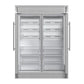 FORNO Maderno 60" 27.2 cu.ft. Convertible Refrigerator and Freezer with Modern Trim Kit, FFFFD1722-60S