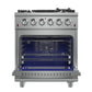 FORNO Massimo 30″ 4.32 cu. ft. Freestanding Gas Range with 5 Burners, FFSGS6239-30