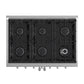 FORNO Galiano 36" 5.36 cu. ft. Freestanding Gas Range with French Door and 6 Burners, FFSGS6444-36