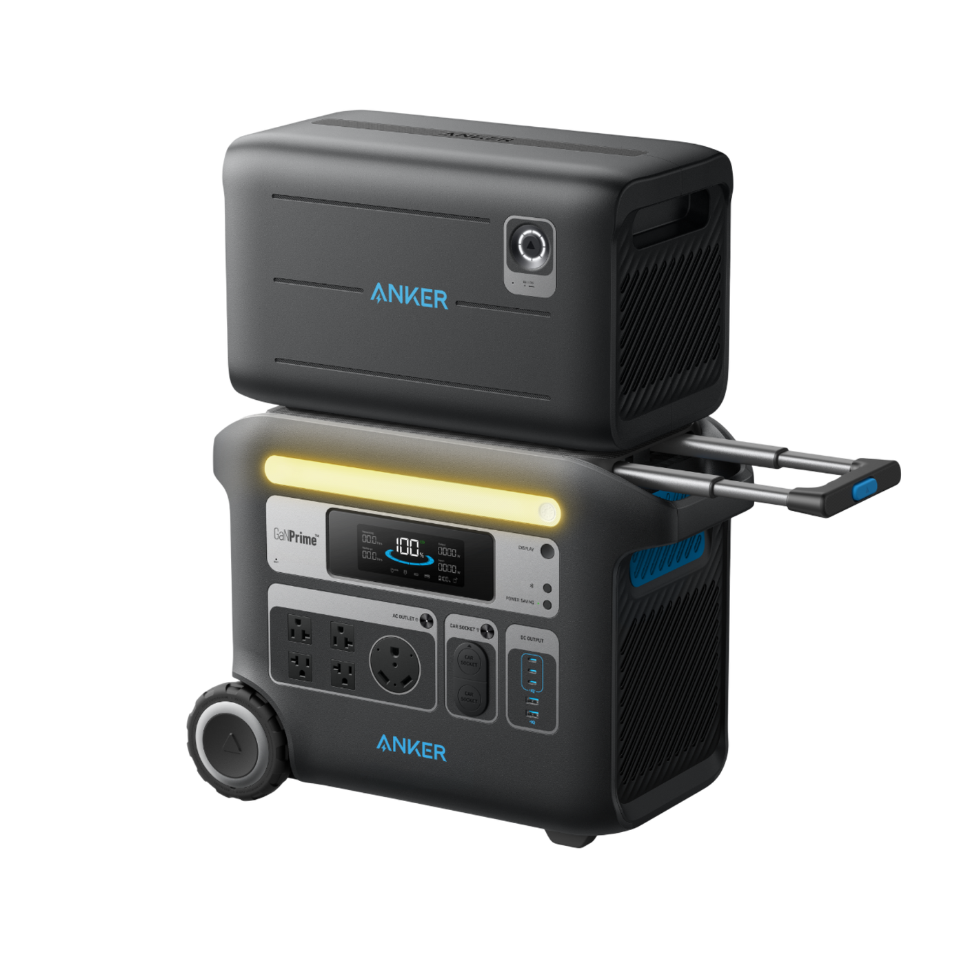 Anker SOLIX <b>F2000</b> + <b>BP2600</b> Expansion Battery - 4608Wh | 2400W