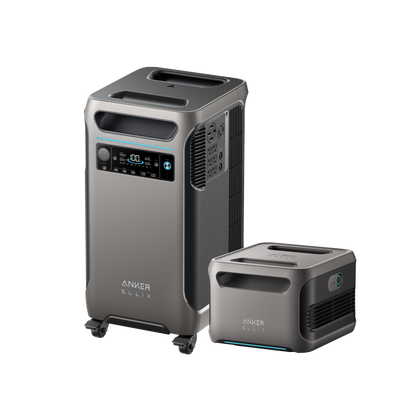 Anker SOLIX <b>F3800</b> + Expansion Battery - 7680Wh | 6000W