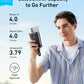 Anker Zolo Power Bank (10K, 30W) with a 5.4-inch (13.7 cm) built-in USB-C cable.