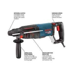 Bosch 11255VSR SDS-Plus® Bulldog™ Xtreme 1" Rotary Hammer