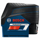Bosch GCL100-80C 12V Max Connected Cross-Line Laser with Plumb Points
