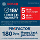 Bosch GDX18V-1800B12 18V Two-In-One 1/4" and 1/2" Bit/Socket Impact Driver/Wrench Kit with 2 Ah Standard Power Battery