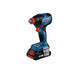 Bosch GDX18V-1860CB15 18V Brushless Advanced Connected-Ready Socket-Ready Impact w/ (1) 4.0 Ah CORE Compact Battery