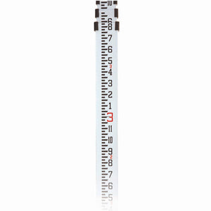 Bosch GR16 16' Aluminum Telescoping Grade Rod, Feet/Inches/8ths