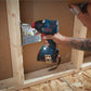 Bosch GXL18V-240B22 18V 2-Tool Combo Kit with 1/2" Hammer Drill/Driver, Two-In-One 1/4" and 1/2" Bit/Socket Impact Driver/Wrench and (2) 2 Ah Standard Power Batteries