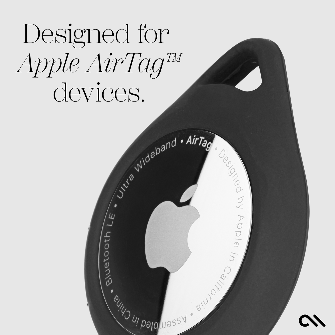 Tough Sport AirTag Case (Black) - AirTag Case