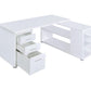 Yvette L-shape Office Desk