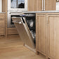 ZLINE 24 in. Tallac Series 3rd Rack Dishwasher in Stainless Steel with Traditional Handle, 51dBa (DWV-304-24)