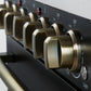FORNO Espresso Paolo 30" 4.38 cu. ft. Freestanding Electric Range in Black with Antique Brass Handles, FFSEL6011-30BLK