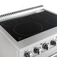 FORNO Espresso Paolo 30" 4.38 cu. ft. Freestanding Electric Range in Stainless Steel, FFSEL6011-30