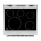 FORNO Espresso Paolo 30" 4.38 cu. ft. Freestanding Electric Range in Stainless Steel, FFSEL6011-30