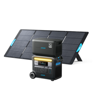 Anker SOLIX F2000 Solar Generator + Expansion Battery + 400W Solar Panel - NEW