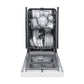 FORNO Espresso Polo 18" Built-in Dishwasher in White, FDWBI8041-18WHT