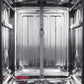 FORNO Espresso Pozzo 24" Built-In Dishwasher in Black with Silver Handles, FDWBI8067-24BLK