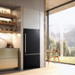 Forno Espresso Package - 30" Electric Range and Refrigerator in Black with Silver Handles, FBDL-003-02US