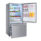 Forno Espresso Package - 30" Electric Range and Refrigerator in Stainless Steel with Silver Handles, FBDL-003-01US
