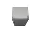 FORNO Espresso Milano 31" 17.2 cu. ft. Refrigerator and Bottom Freezer in Stainless Steel with Silver Handles, FFFFD1785-31S