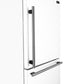 FORNO Espresso Milano 31" 17.2 cu. ft. Refrigerator and Bottom Freezer in White with Silver Handles, FFFFD1785-31WHT