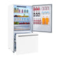 Forno Espresso Package - 30" Electric Range and Refrigerator in White with Silver Handles, FBDL-003-03US