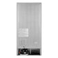 FORNO Espresso Milano 31" 17.2 cu. ft. Refrigerator and Bottom Freezer with Ice Maker in White and Antique Brass Handles