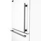 FORNO Espresso Milano 31" 17.2 cu. ft. Refrigerator and Bottom Freezer with Ice Maker in White and Silver Handles