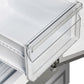 FORNO Salerno 37" 15.6 cu. ft. Side-by-Side Built-In Refrigerator in Stainless Steel and Modern Trim Kit, FFRBI1805-37MG
