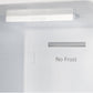 FORNO Salerno 37" 15.6 cu. ft. Side-by-Side Built-In Refrigerator in Stainless Steel and Modern Trim Kit, FFRBI1805-37MG
