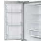 FORNO Moena 40" 19.2 cu. ft. French Door Built-In Refrigerator in Stainless Steel with Ice Maker and Modern Trim Kit, FFRBI1820-40MG
